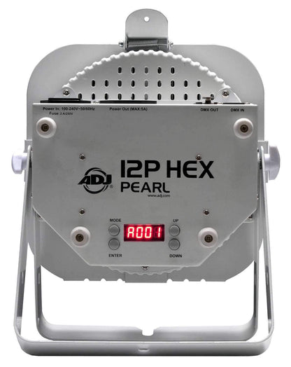 ADJ American DJ 12P Hex Pearl RGBAW Plus UV LED Wash Light - ProSound and Stage Lighting