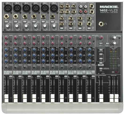 Mackie 1402-VLZ3 Premium 14-Ch Compact Mixer - Solotech