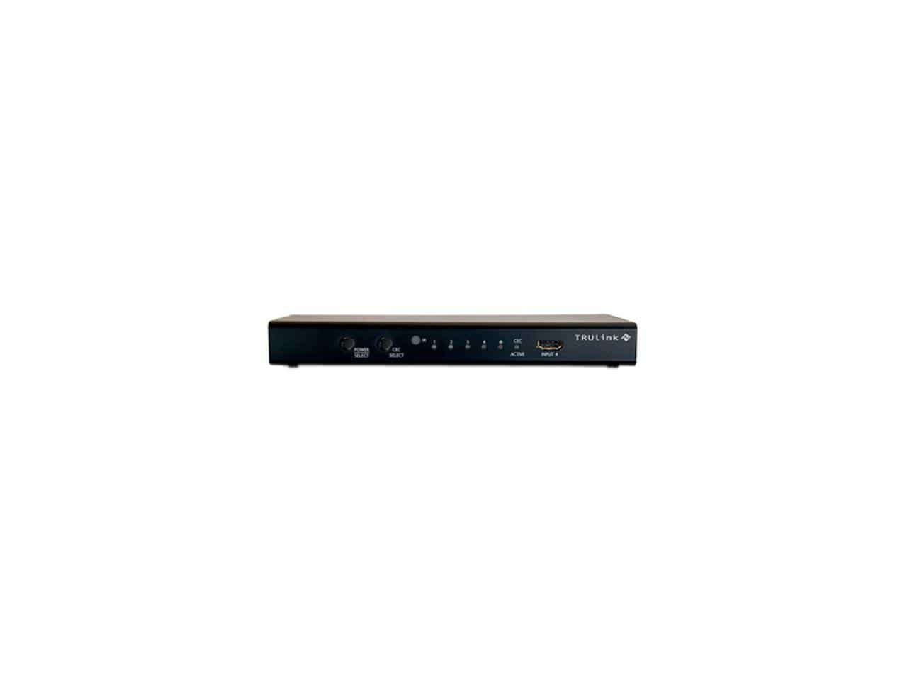 C2G 40445 TruLink 4-Port HDMI Selector Switch - PSSL ProSound and Stage Lighting