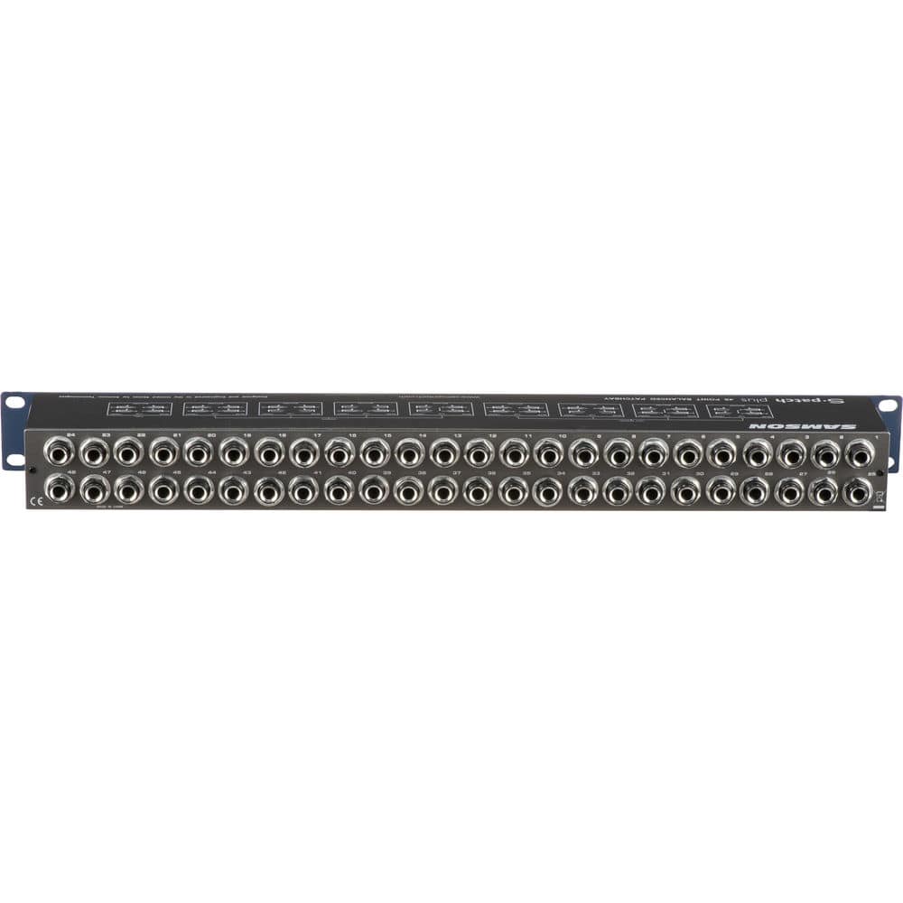 Samson S-Paych Plus 48 Point Balanced Patchbay - PSSL ProSound and Stage Lighting