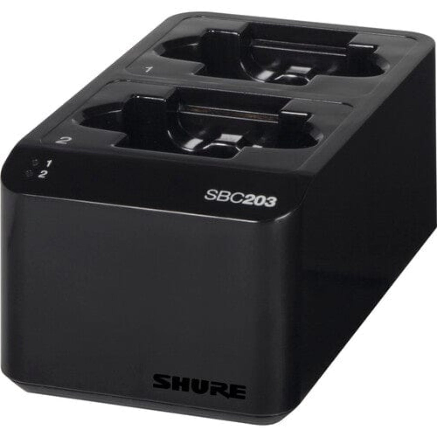 Shure SBC203 Dual Docking Station for SLX-D Transmitters and SB903 Battery - PSSL ProSound and Stage Lighting