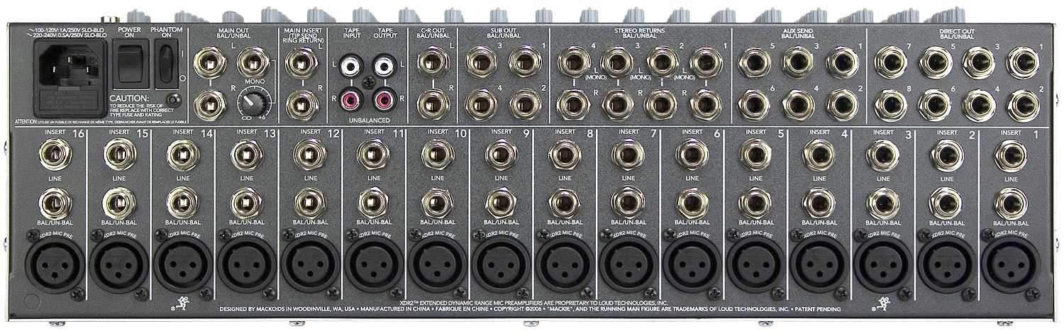 Mackie 1604-VLZ3 Premium 16-Ch/4-Bus Mixer - ProSound and Stage Lighting