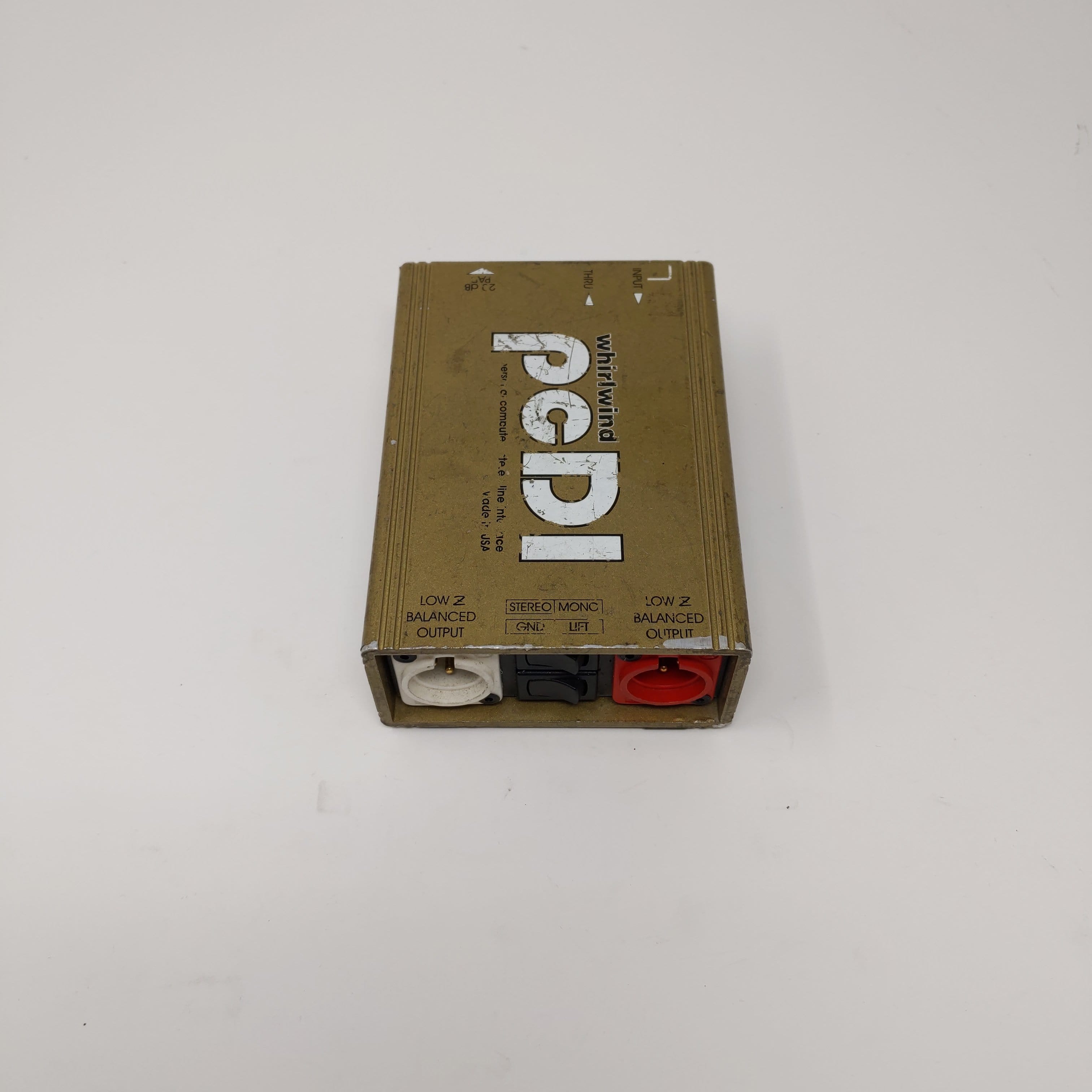 Whirlwind PCDI Passive Double Direct Box w/ RCA