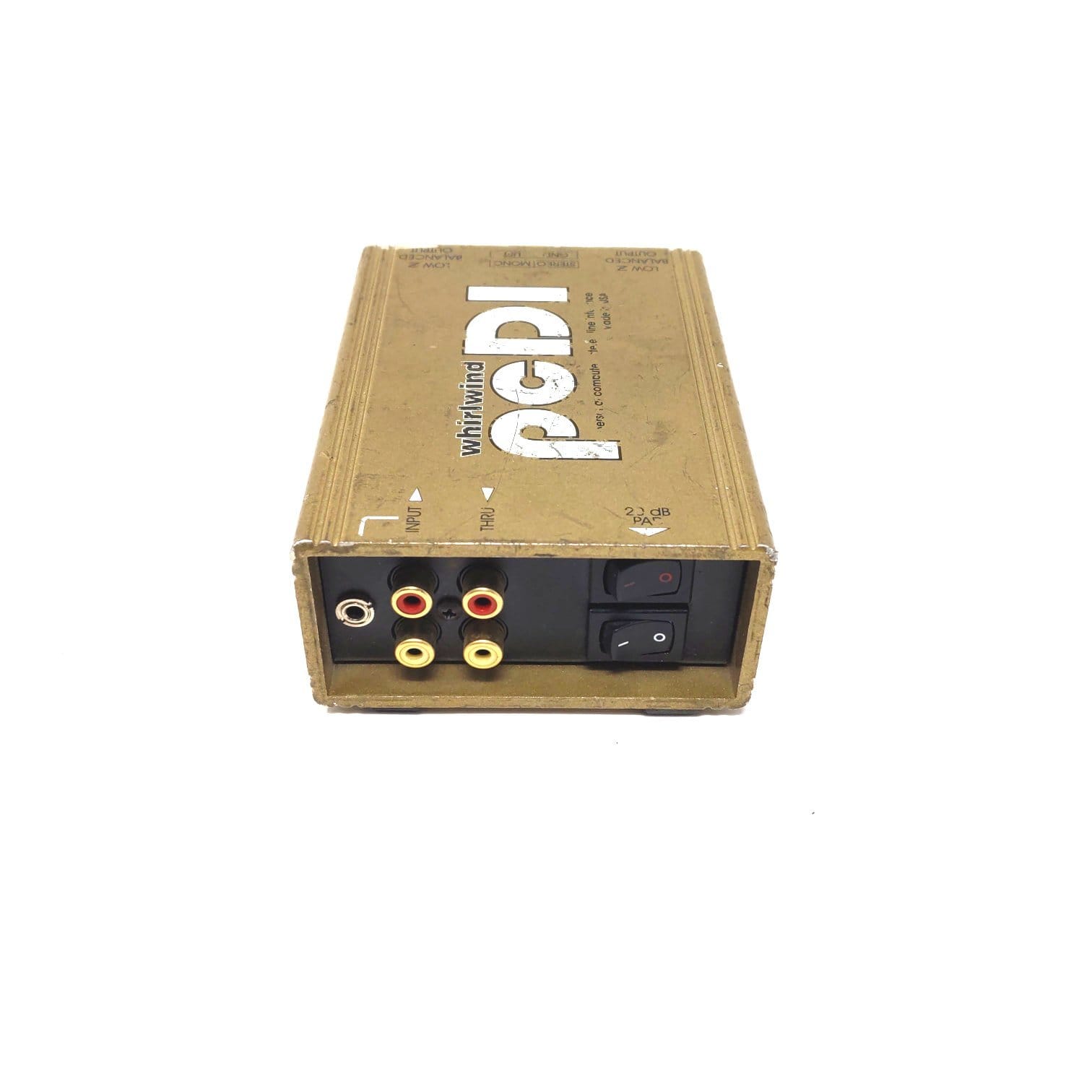 Whirlwind PCDI Passive Double Direct Box w/ RCA