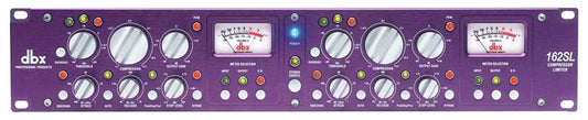 DBX 162SL Purple Series Stereo Compressor Limiter - Solotech