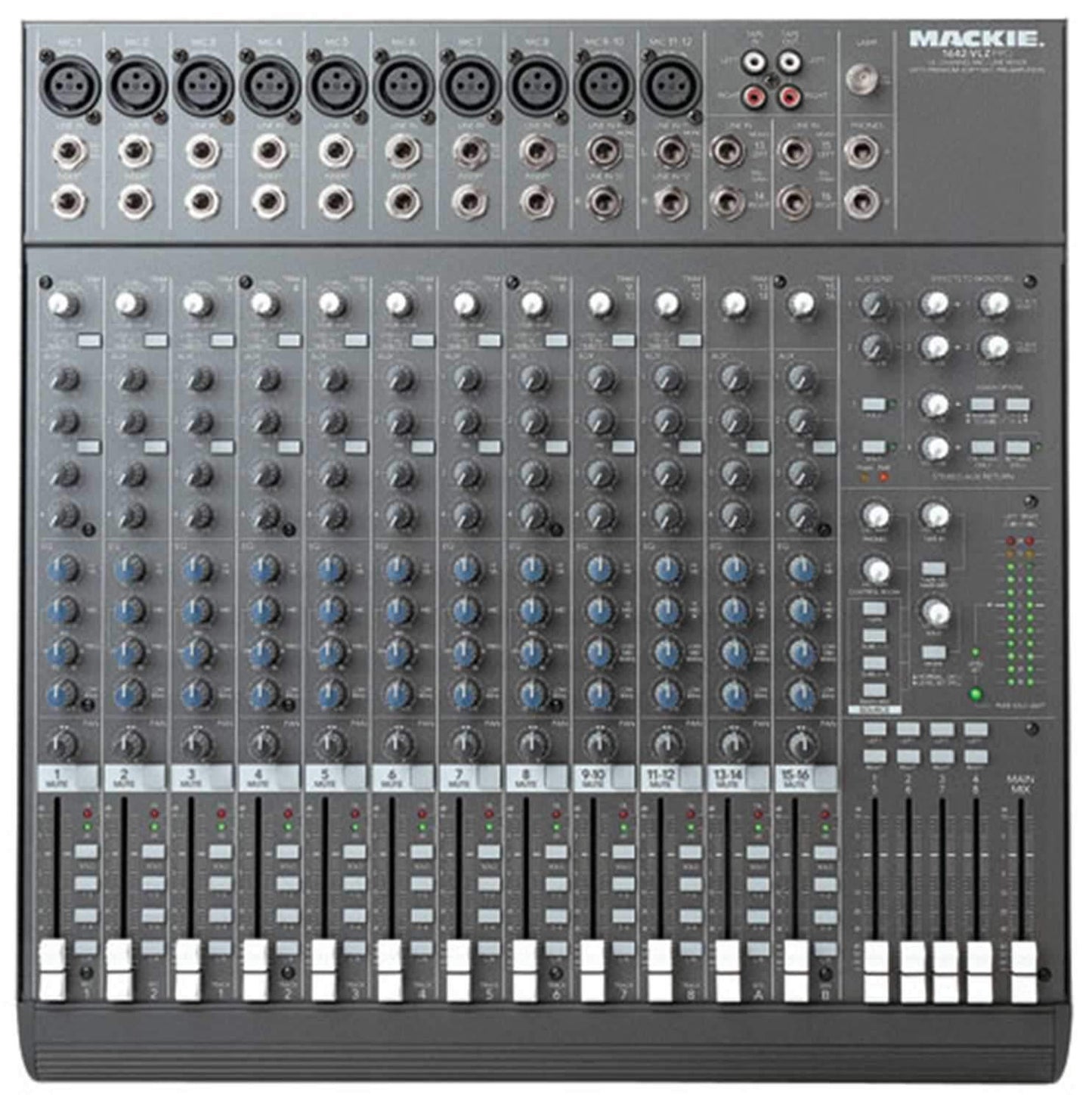 Mackie 16 Channel 4Bus Mixing Console - Solotech