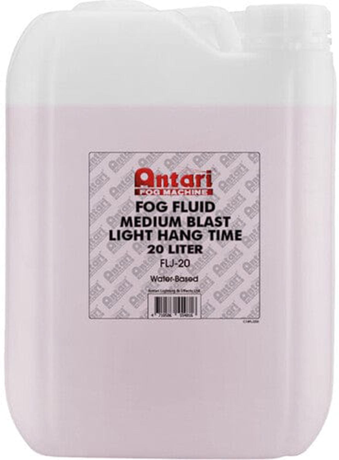 Antari FLJ-20 20L Bottle of Medium Density Fog Fluid with Short Hang Time - PSSL ProSound and Stage Lighting