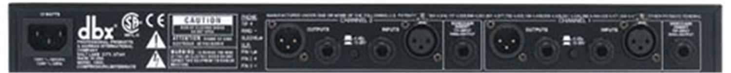 DBX 166-XL Dual Compressor Limiter Gate - Solotech