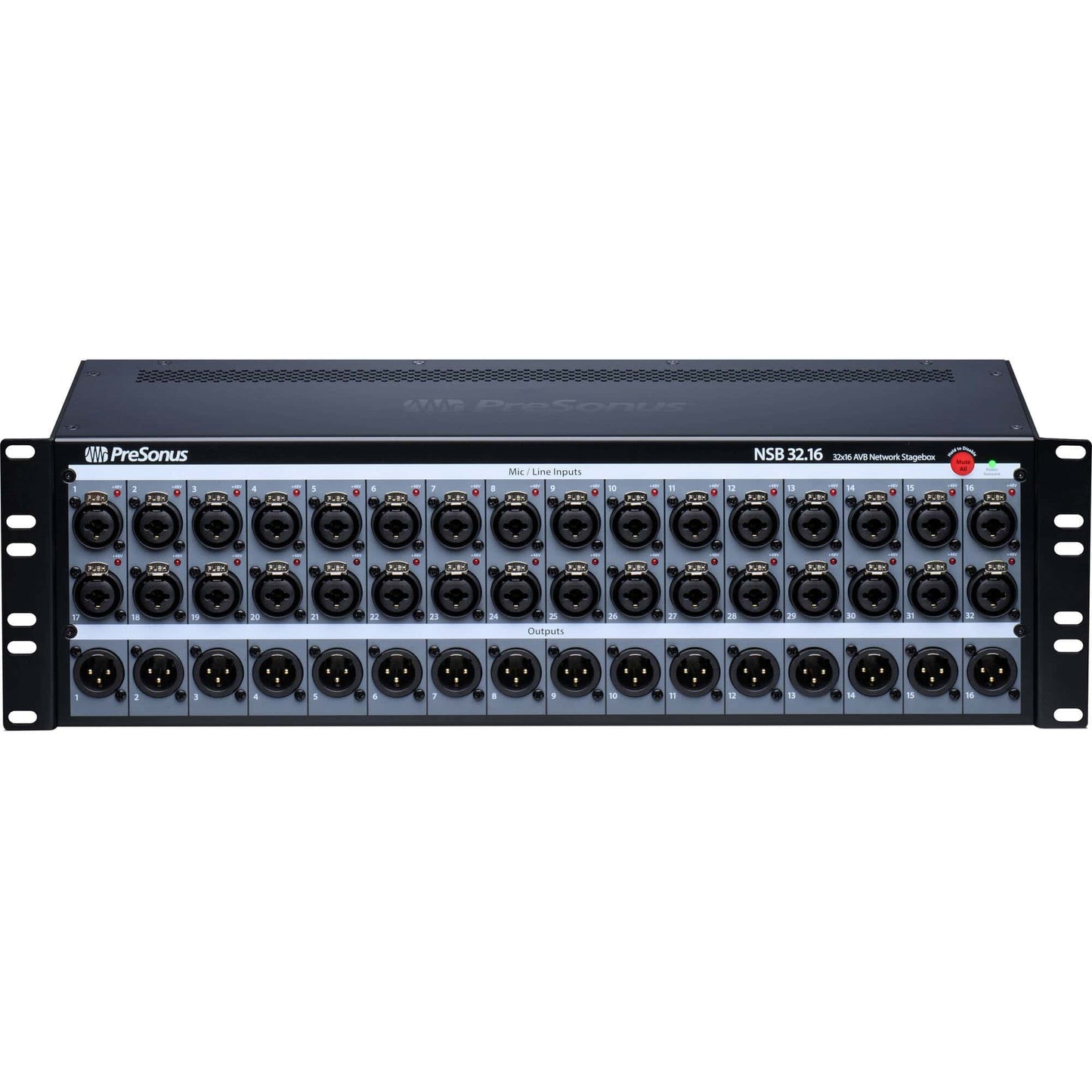 Presonus NSB32.16 32-Channel AVB Networked Stage Box - PSSL ProSound and Stage Lighting