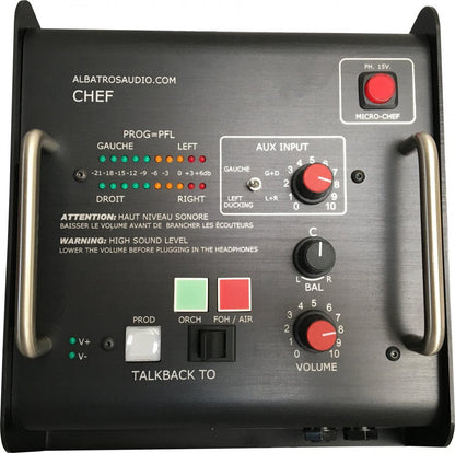 Albatros Audio PH10B CHEF Headphone Mono Amplifier - PSSL ProSound and Stage Lighting