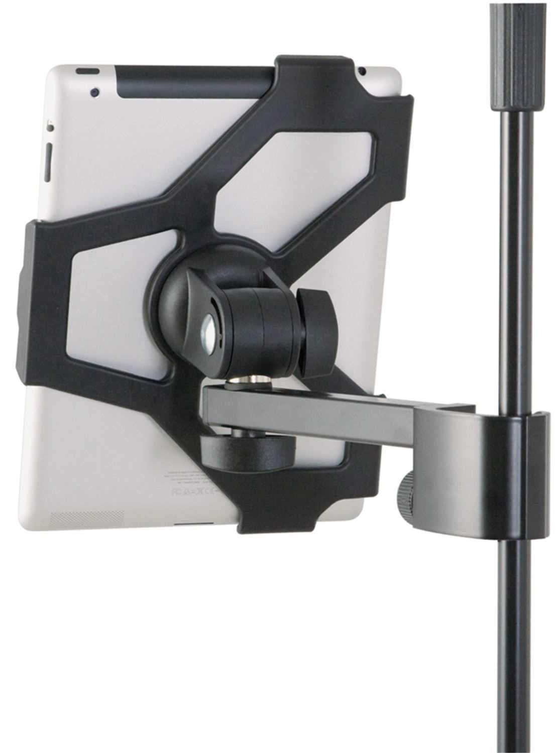 K&M 1972200055 iPad-2 Mic Stand Mount Holder - ProSound and Stage Lighting