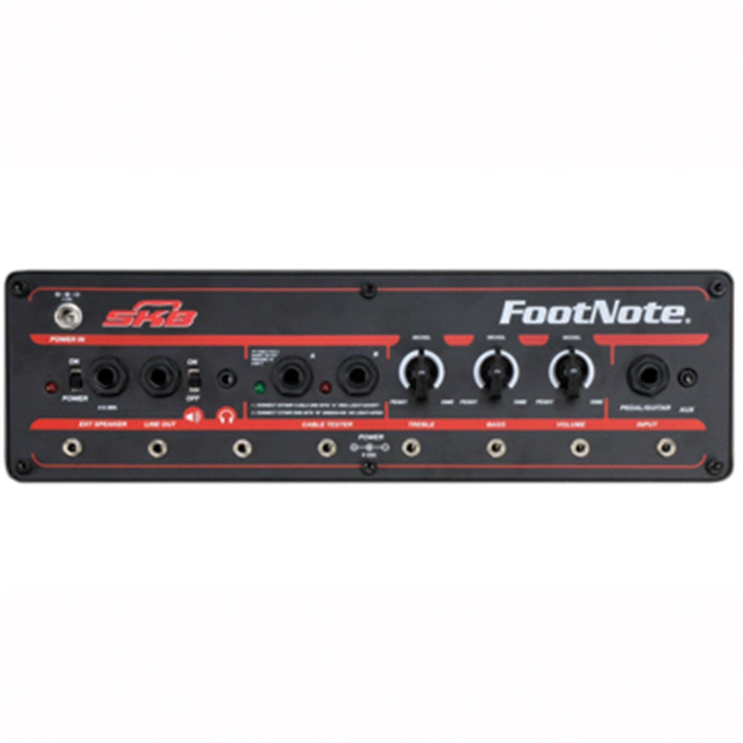 SKB 1SKBFN8 Footnote Amplified Effects Pedal Board - Solotech