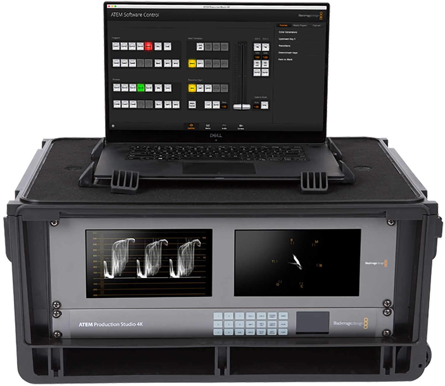 SKB 1SKB-iSF4U Injection Molded Laptop/4U Rack – Solotech