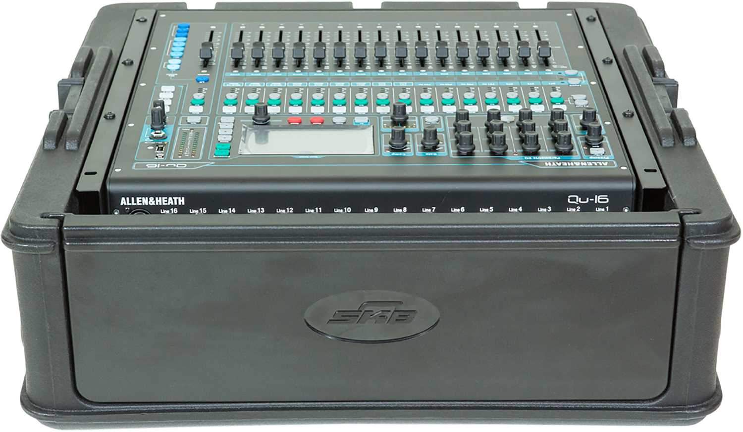 SKB 1SKB-R100 Roto-molded 10U Top Mixer Rack Case - ProSound and Stage Lighting