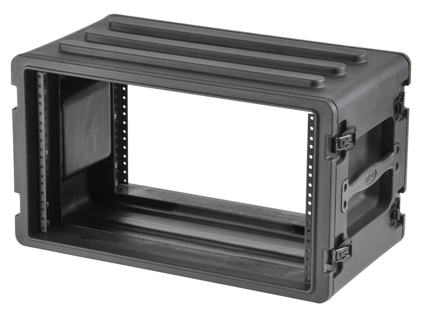 SKB 1SKB-R6S 6U Shallow Roto Rack with Steel Rails - ProSound and Stage Lighting