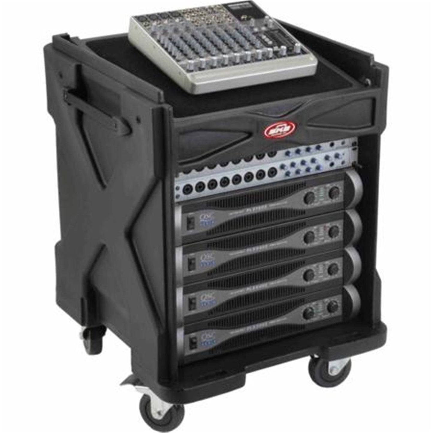 SKB 1SKB19-R1010V Roto-Mold Gig-Rig Case with Shelf - Solotech