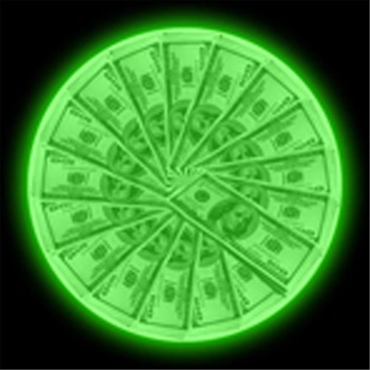 Glowtronics Glow-in-the Dark Slipmat - Money Mat - Solotech