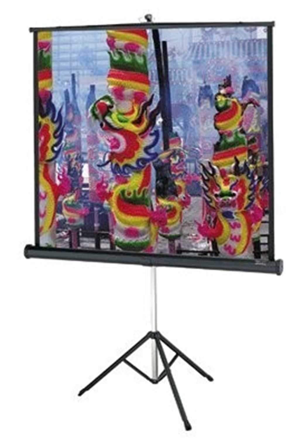 Dalite Versatol 70 X 70 Tripod Screen-Matte Whit - Solotech