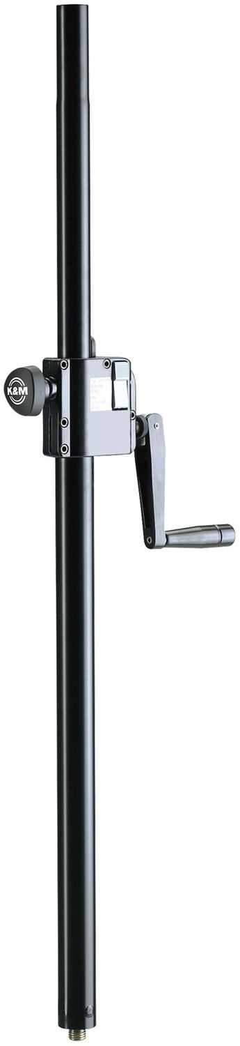 K&M 2133900055 Pro Heavy Duty Crank Speaker Pole - ProSound and Stage Lighting