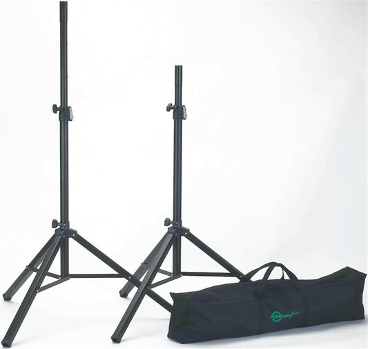 K&M 21451 Safe Lock Pro Speaker Stand/Bag Pack - Solotech