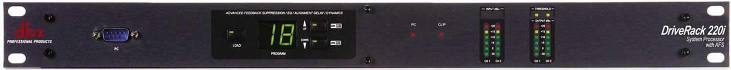 dbx 220i 2x2 Driverack Speaker Management System - ProSound and Stage Lighting