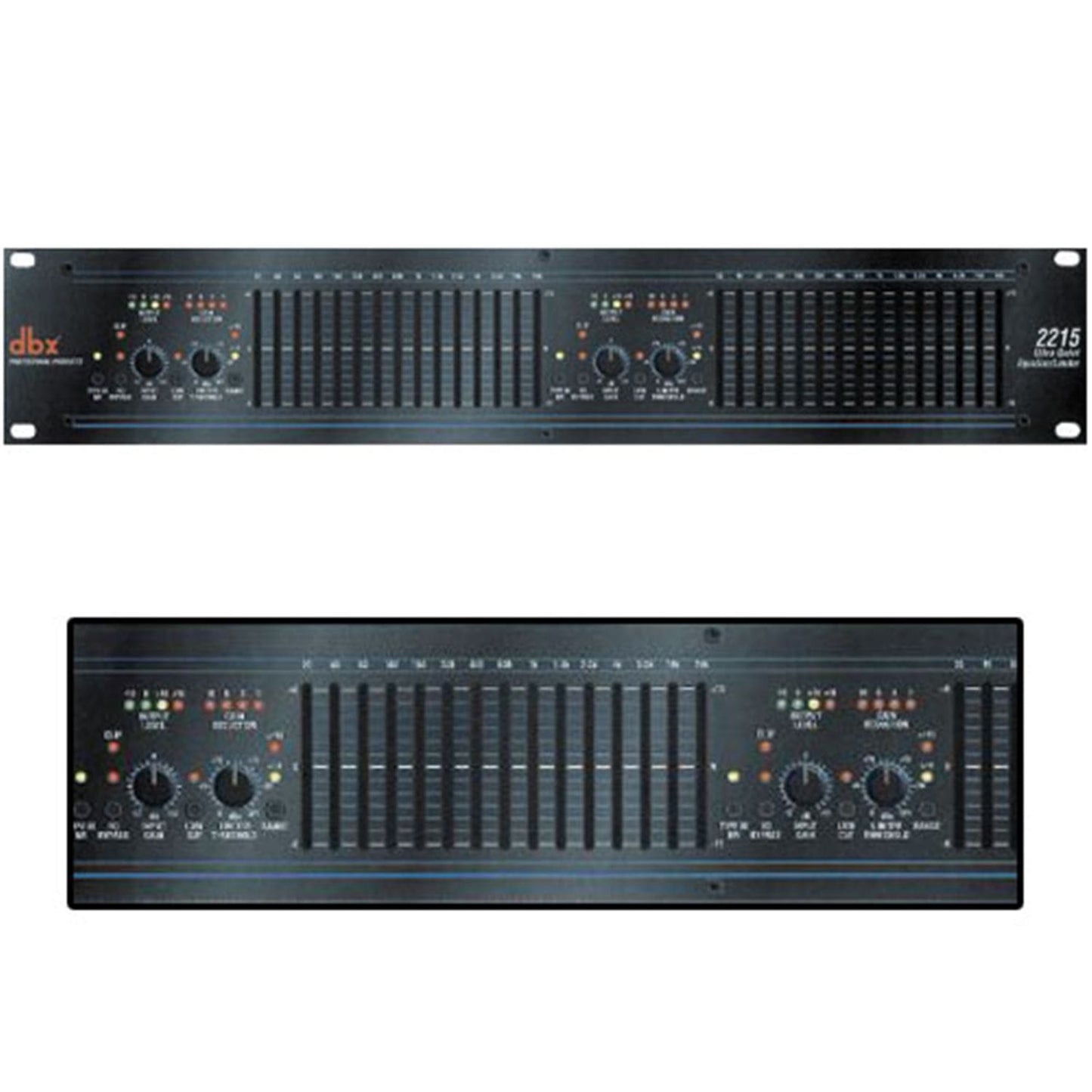 Dbx 2215 Octave Dual15 Band Graph Equalizer - Solotech