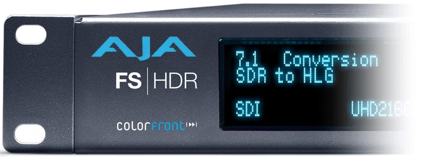 AJA FS-HDR 4K Audio/Video Frame Synch & Converter - Solotech