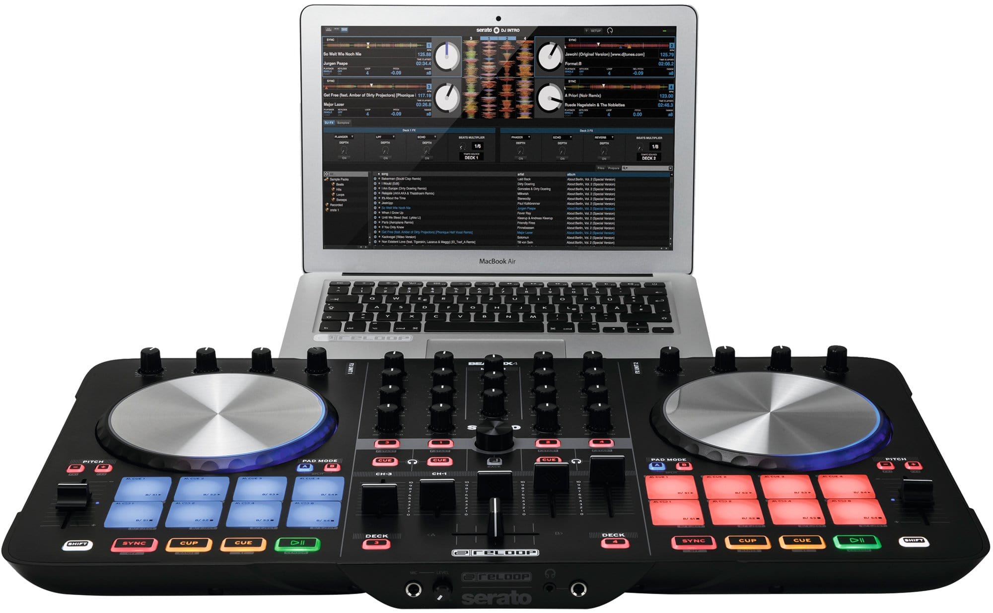 Reloop Beatmix 4 MK2 4-Deck Serato DJ Controller | Solotech
