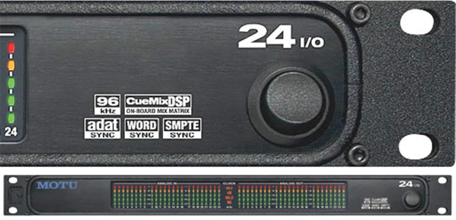 MOTU 24-IO Computer Audio I/O Expansion Unit