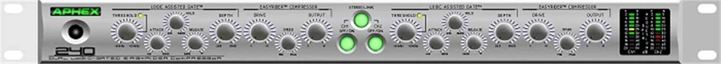 Aphex 240 Dual Logic-Assisted Gated/ Compressor - Solotech