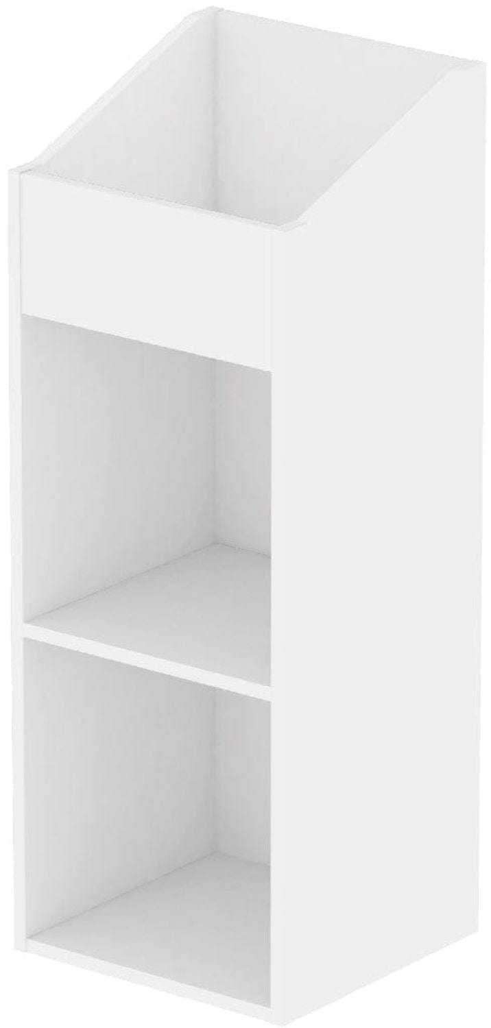 Glorious Record Rack 330 White Media Storage - PSSL ProSound and Stage Lighting