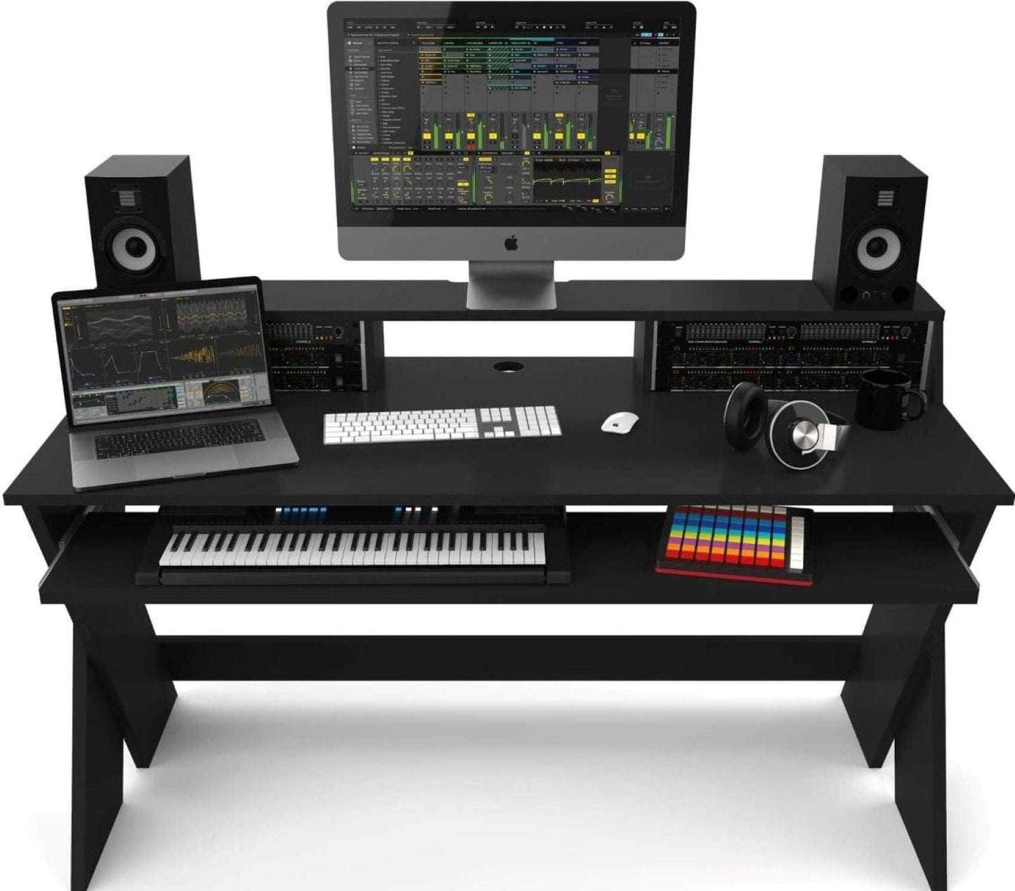 Glorious Sound Desk Pro Black Studio Station - PSSL ProSound and Stage Lighting