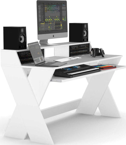 Glorious Sound Desk Pro White Studio Station - PSSL ProSound and Stage Lighting