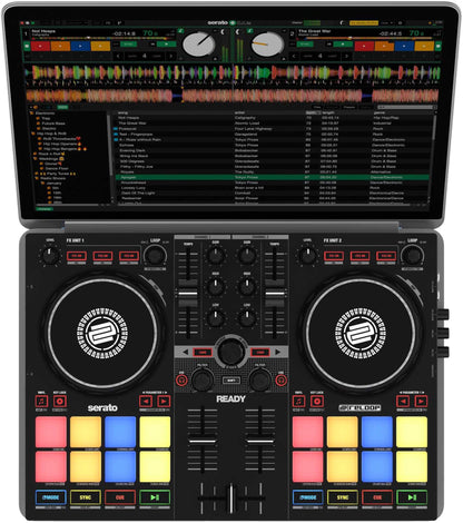 Reloop Ready Compact 2-Deck Serato DJ Controller - ProSound and Stage Lighting