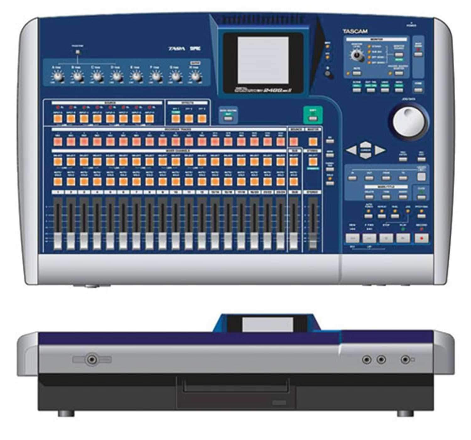 TASCAM PORTASTUDIO 2488MKⅡ 2488MKII | 24-track, 24-bit Recording Workstation | TASCAM