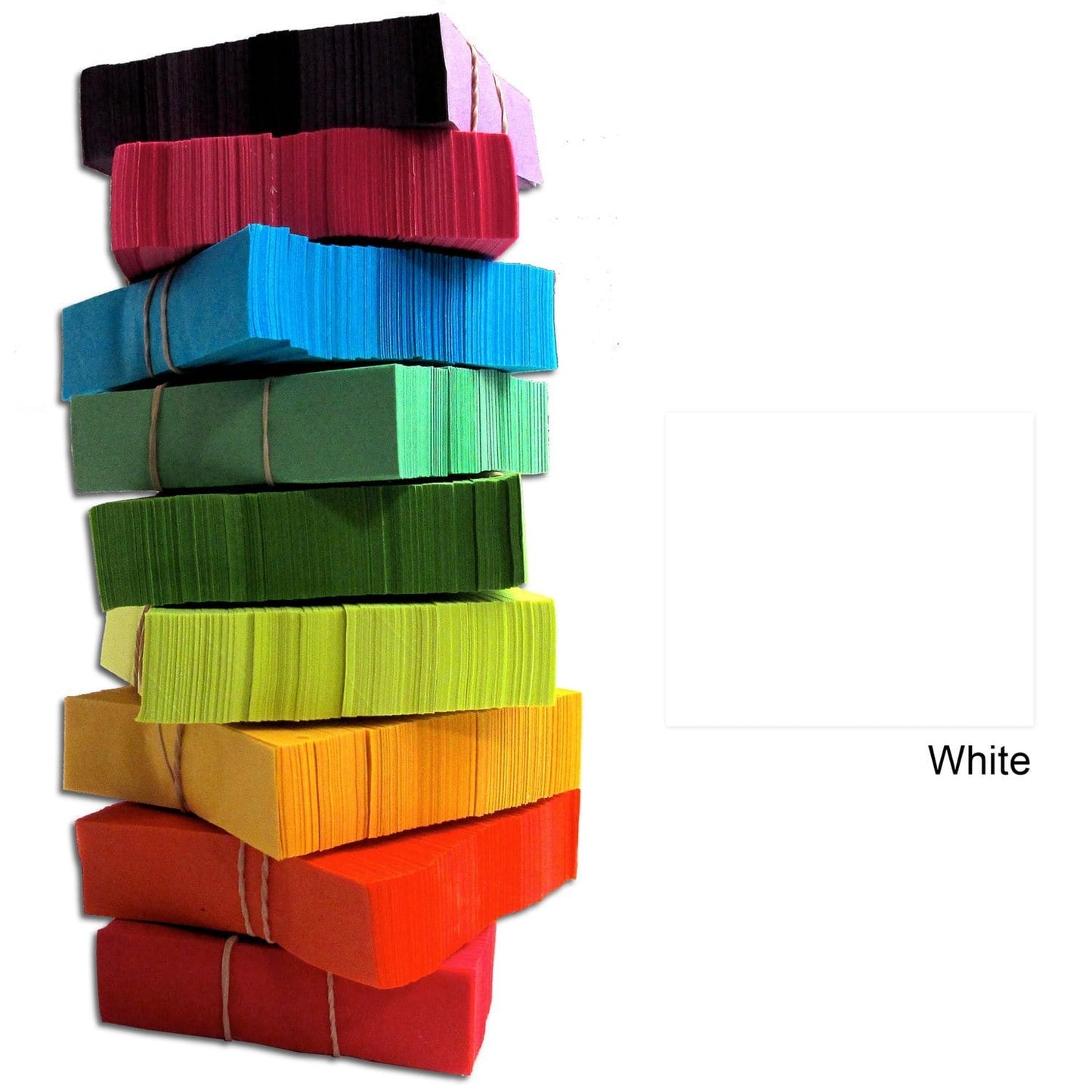 CITC Confetti Stacks 1 lb - White - ProSound and Stage Lighting