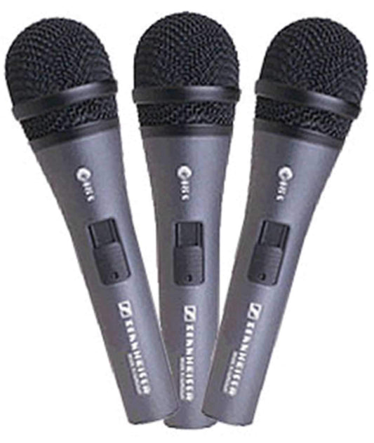 Sennheiser E815S Cardiod Microphone 3 Pack with Clip - Solotech