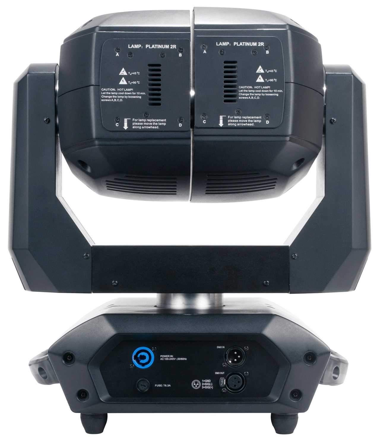 ADJ American DJ 3 Sixty 2R Dual Moving Head Light - Solotech