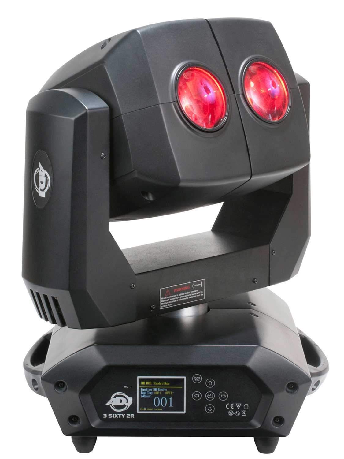 ADJ American DJ 3 Sixty 2R Dual Moving Head Light - Solotech