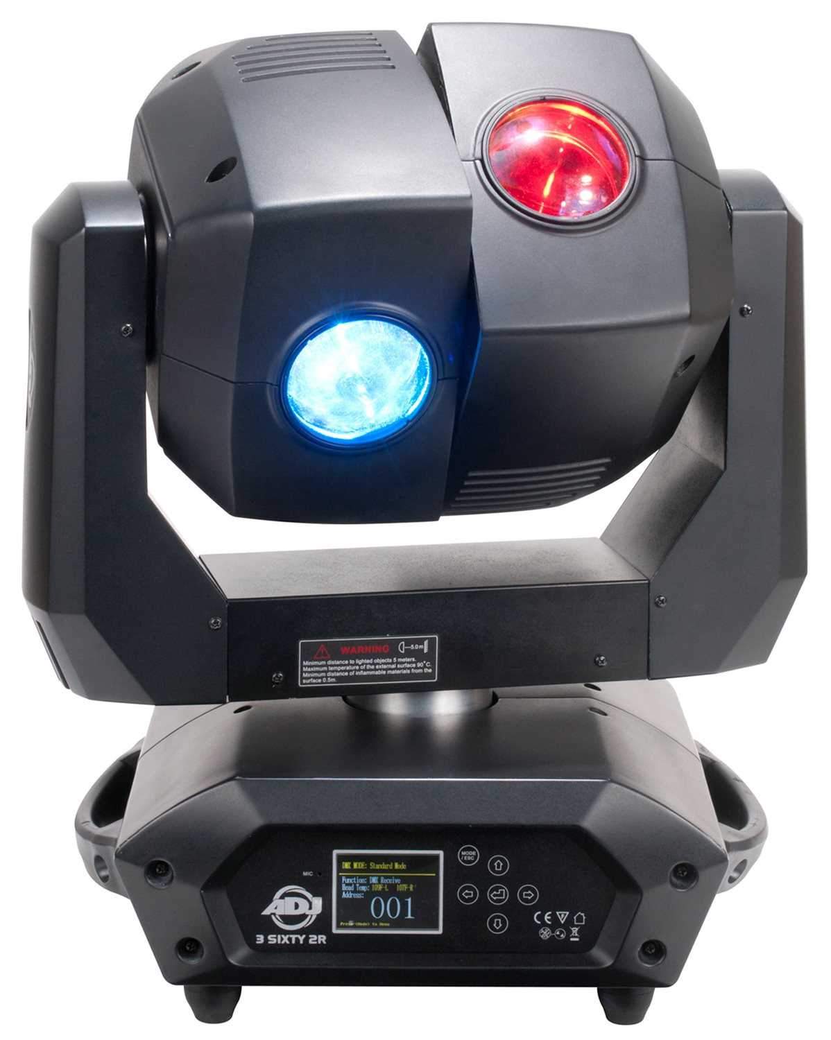 ADJ American DJ 3 Sixty 2R Dual Moving Head Light - Solotech