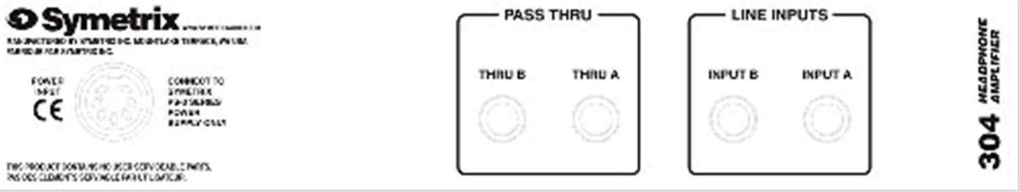 Symetrix 304 Headphone Amplifier - ProSound and Stage Lighting