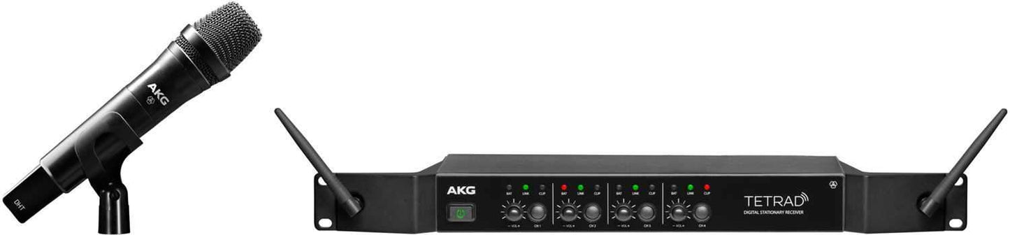 AKG DMS Tetrad Digital Wireless Vocal Microphone System P5 - Solotech