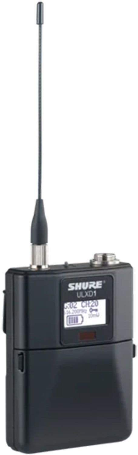 Shure ULXD1-H50 Digital Beltpack Transmitter H50 - ProSound and Stage Lighting