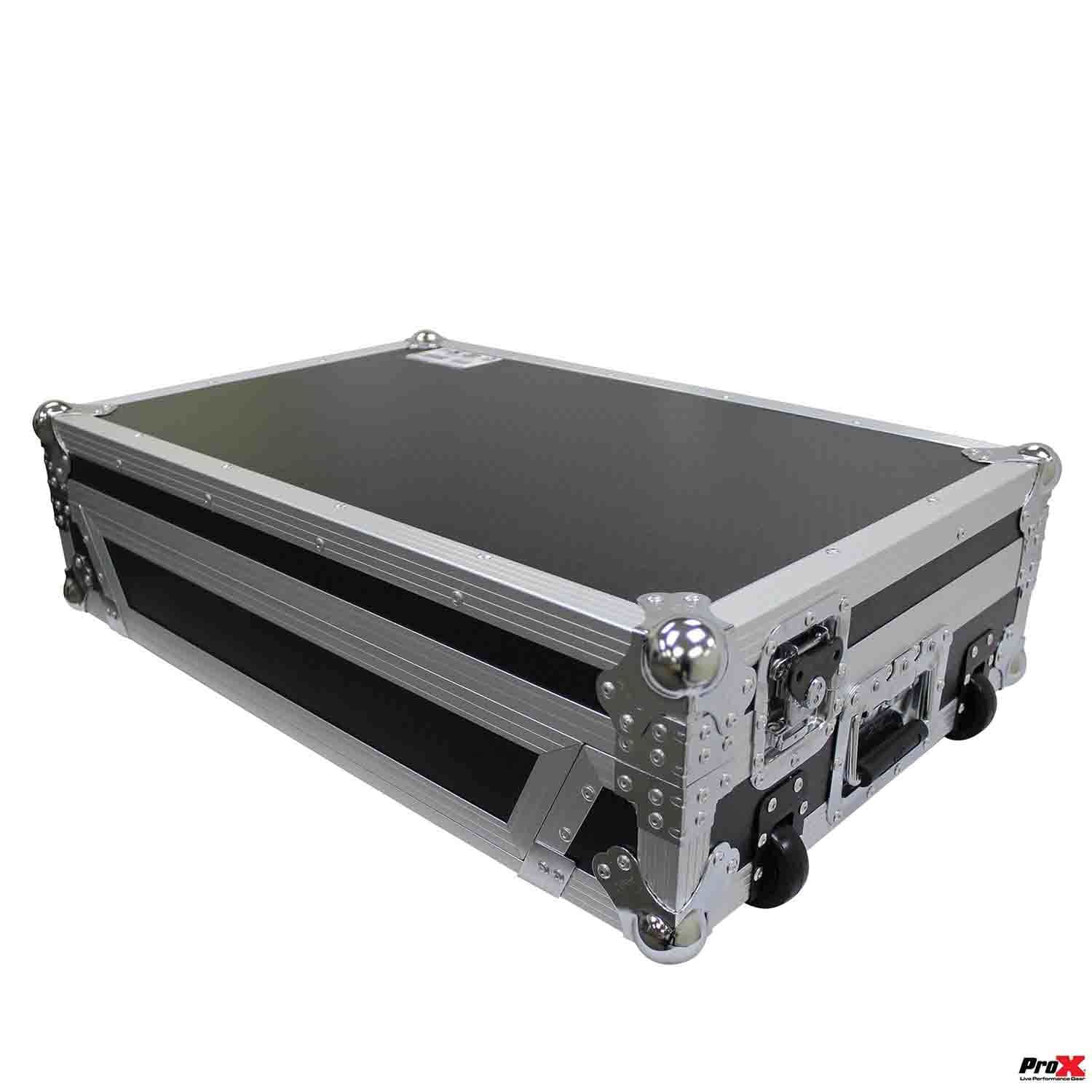 ProX XS-DDJ1000W Flight Case for Pioneer DDJ-1000 with Wheels - PSSL ProSound and Stage Lighting