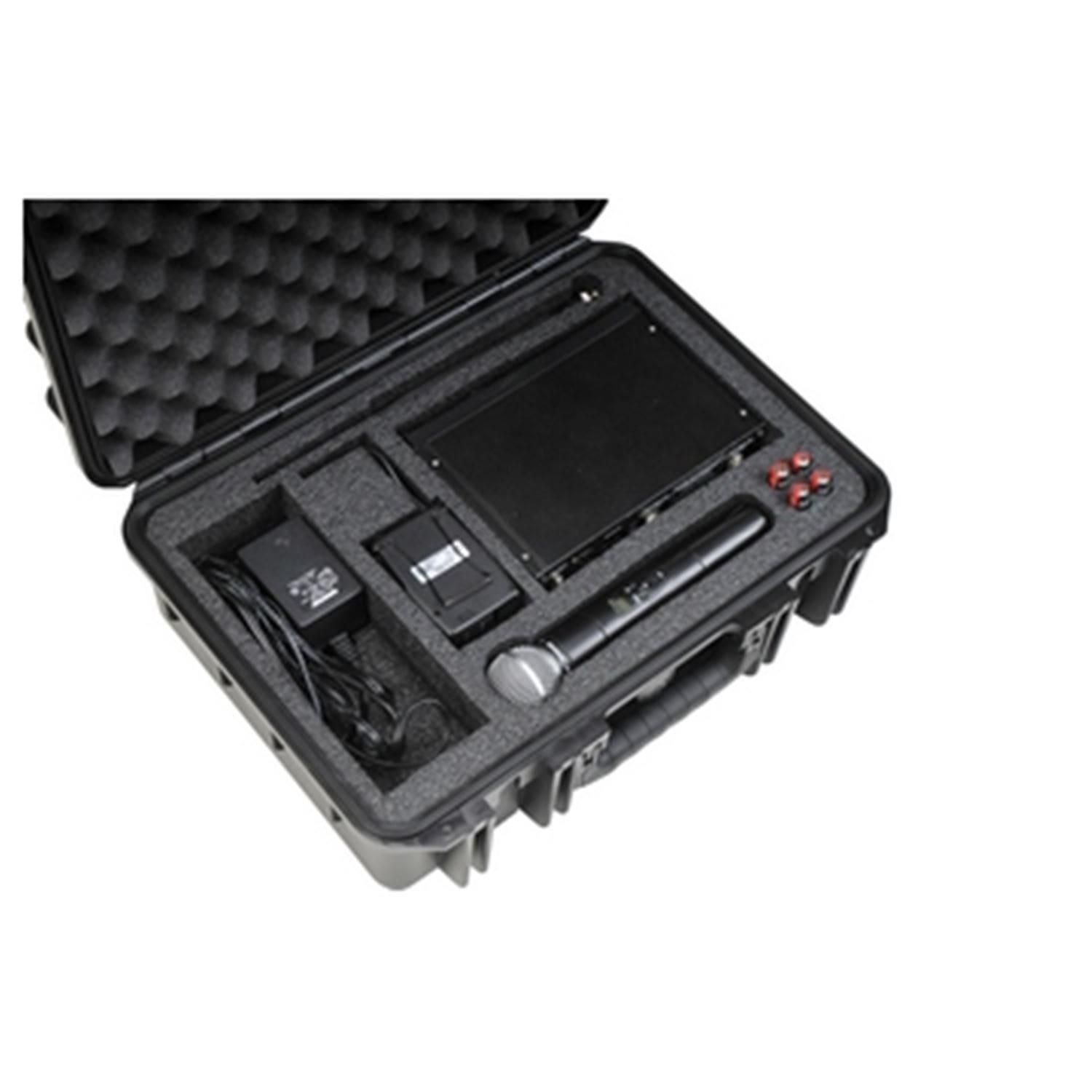 SKB 3I1711XLX Molded Case For Shure SLX & ULX Mic - Solotech