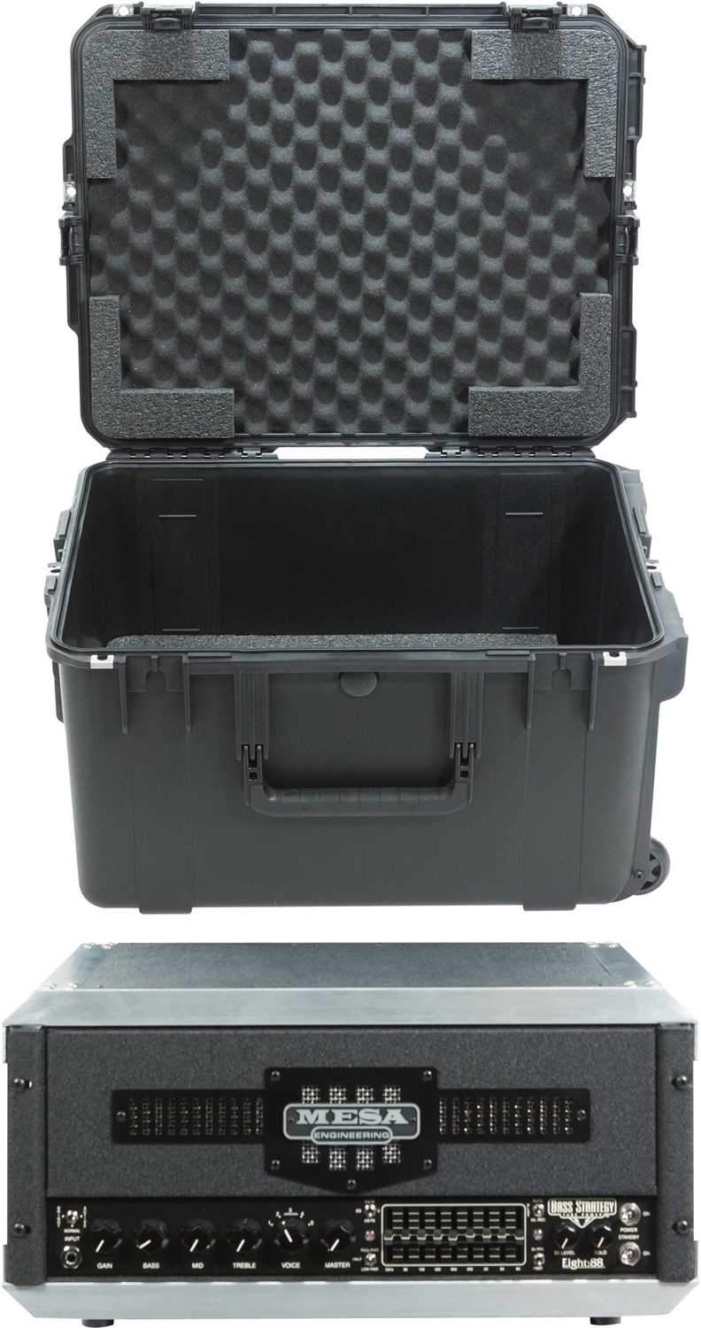 SKB 3I-2217-124U Case with Removeable 4U Rack Cage - Solotech