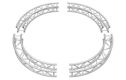 Global Truss SQ-C3-90 ARC 90Deg 3M F34 Arc Truss Segment - PSSL ProSound and Stage Lighting