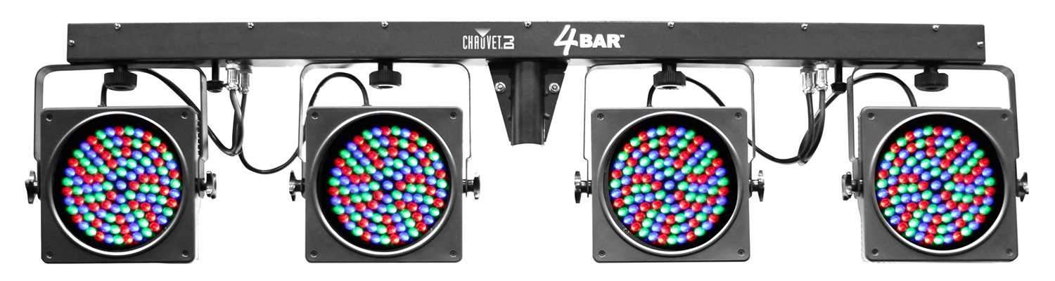 Chauvet 4BAR 4x LED Par Wash Light Complete System - Solotech