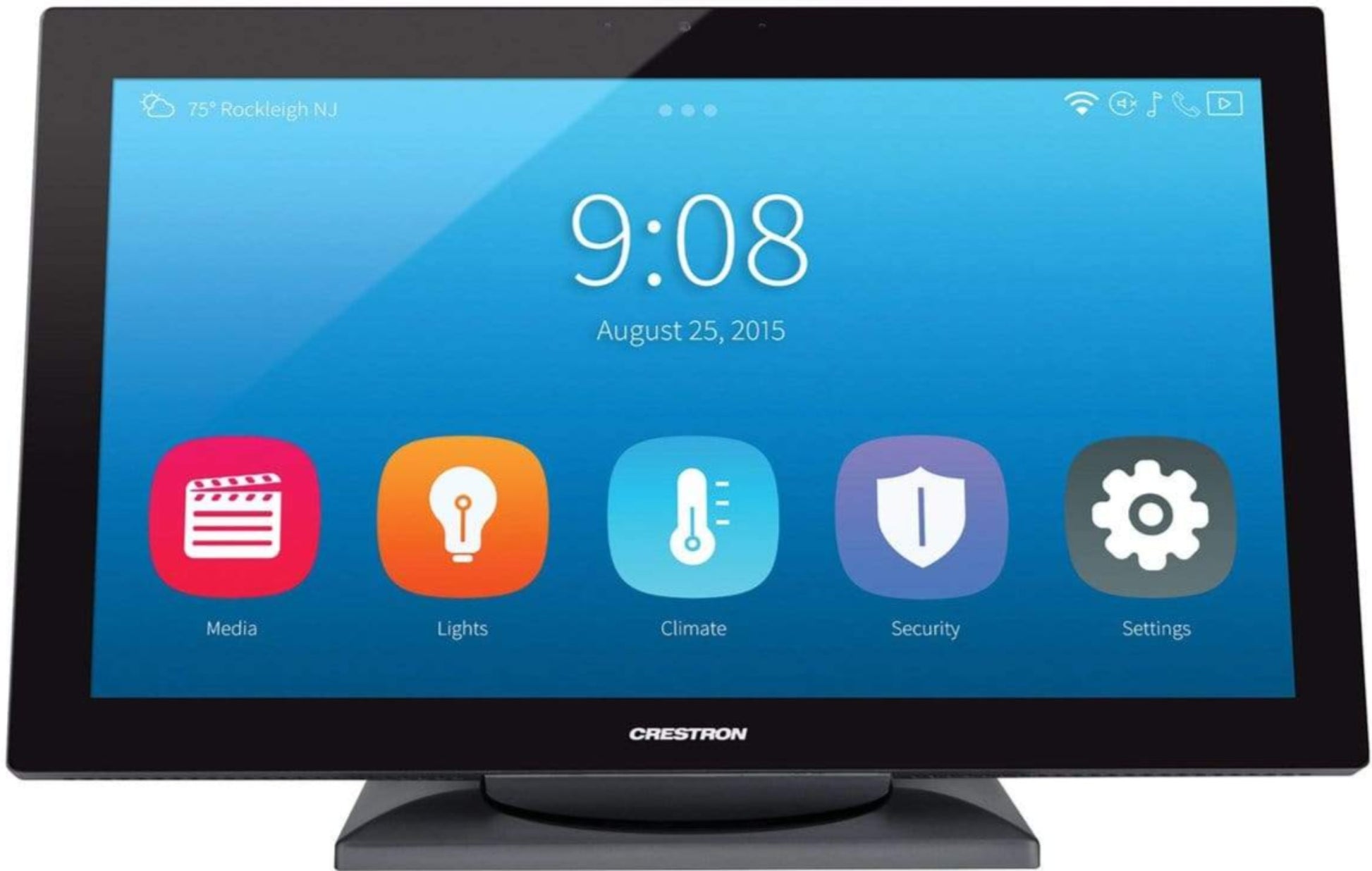 Crestron TS-1542-TILT-B-S 15.6 in HD Touch Screen - Solotech