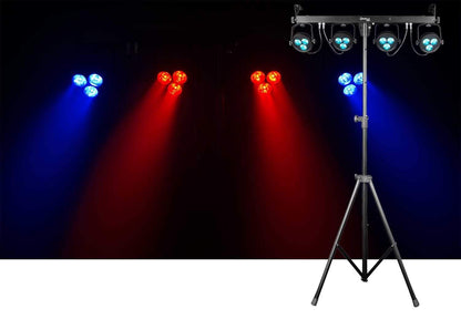 Chauvet 4Bar LT USB Wash Lighting System with D-Fi Wireless DMX - Solotech